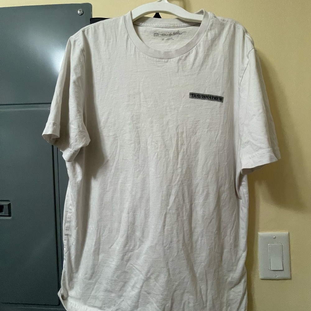 Travis Mathew Off-White Short Sleeve Tee